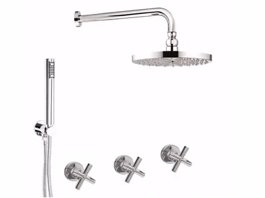 G3 - F7615W2KS-25 - Shower tap with diverter and hand shower _ Rubinetteria Giulini